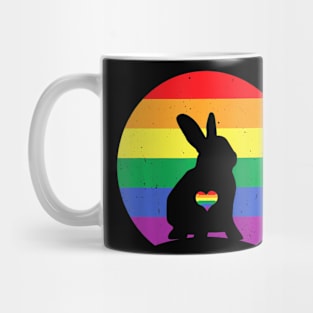 Lgbt Rabbit Gay Pride Month Support Equality Mug